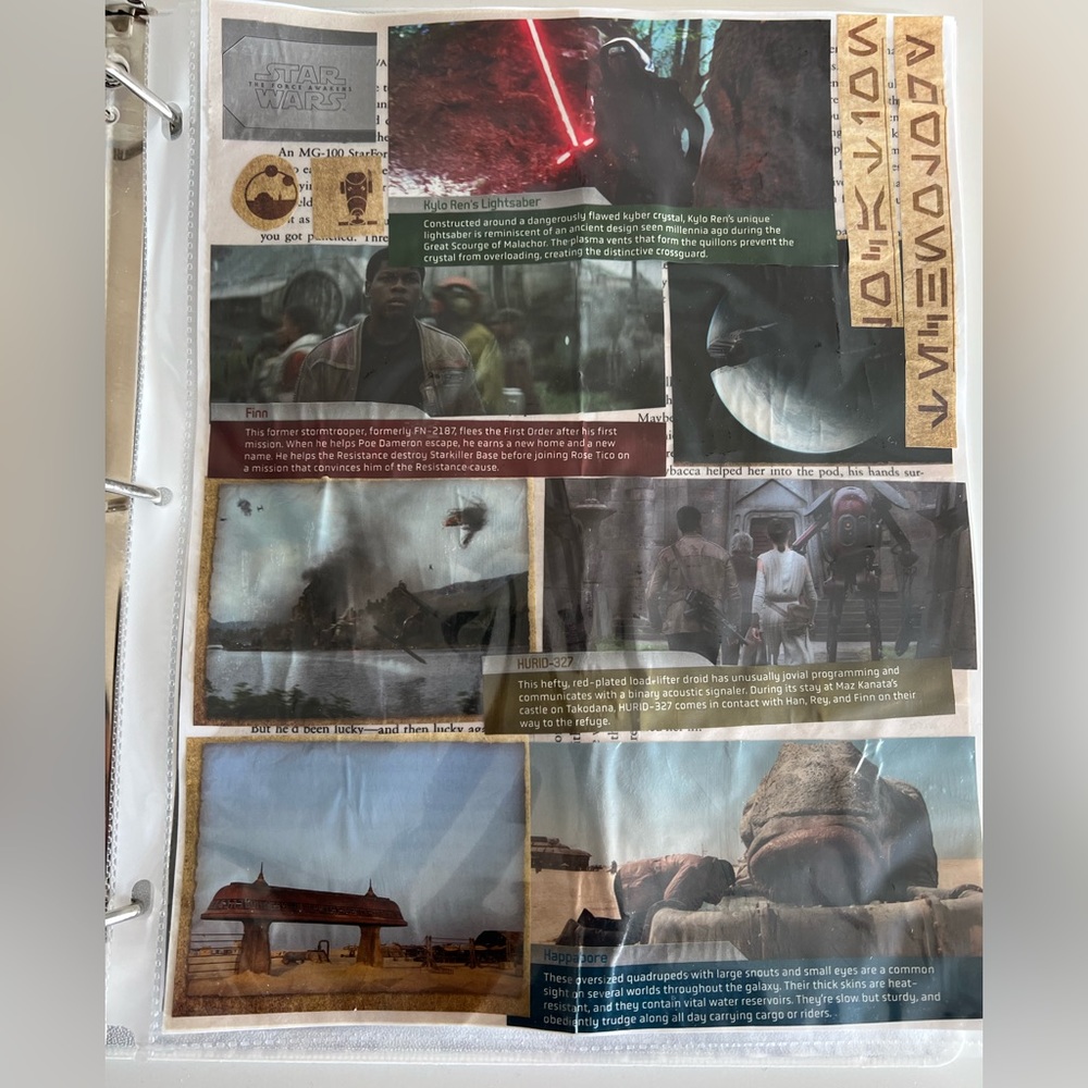The Force Awakens collage